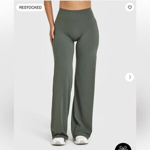 Oner Active Dark Khaki SoftMotion Straight Leg Pants (Small Regular)